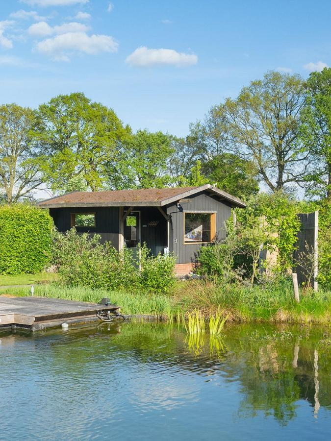 B&B Pipowagen "De Luxe" Op Wellness Camping En B&B Meddo Exteriör bild